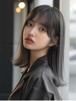 アトリア ユナイテッド(Atria united kawasaki) ボブルフ ワンレン 小顔くびれヘア ネビージュ