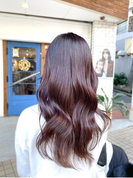 ロディーナ 大口 新子安(rodina) 【水素ケアカラー】Color×バイオレット×ピンク