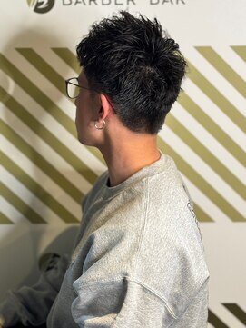 バーバーバー アカバネ(BARBER-BAR AKABANE) 男前を格上げするベリーショート×毛流れパーマ#3