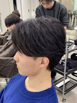 リベル(LIBER) フェザーパーマ[八王子駅/メンズカット/メンズパーマ］