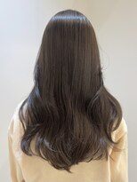 アッシュ 桜木町店(Ash) ブリーチなしオリーブベージュ韓国風カラー横浜