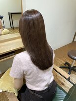 美容室 アイディー i-dee ピンクブラウン