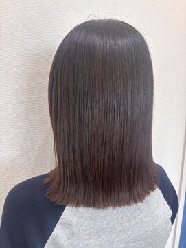 アジュール 倉敷店(Azule) Azule/ベージュブラウン/切りっぱなし