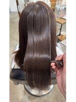ココカラヘア 星ヶ丘店(KOKOKARA HAIR)&nbsp;【髪質改善】地毛風ストレート×アプトグロストリートメント