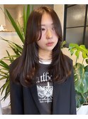 レイヤーカット/バッシュカット/20代