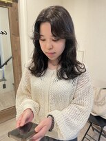 ユニコ(unico)&nbsp;癖毛//パーマ/レイヤー/センターパート