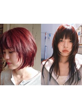 《レイヤーカットで柔らさと抜け感を*》顔周りのレイヤーカットで抜け感・こなれ感を出し小顔見せも叶う◎