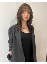 ニコフクオカヘアーメイク(NIKO Fukuoka Hair Make) 【NIKO】レイヤーカット/ハッシュカット/ベージュブラウン