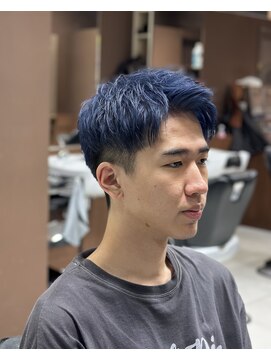 バーバーショップグランツ(Bar ber Shop GRAnt'z) メンズブルーカラー