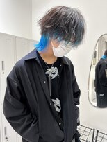 ジーナ 天神(Zina)&nbsp;中性ウルフ/インナーカラー