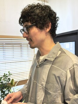 つむじの写真/【元町駅3分】こだわりのカットとパーマ技術で仕上げます◇トレンド感のあるメンズスタイルも是非お任せ。
