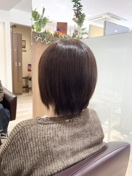 エル バイ ファースト(L by first) 【L by first】クセの強い軟毛に縮毛矯正