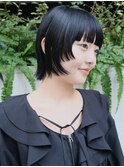 ボブ/顔まわりレイヤー/堀江美容室/Eurica