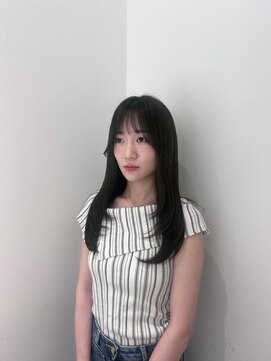 ビューバイネオリーブ 用賀店(Beau'r by neolive) 黒髪ボブルフネビージュ小顔ワンレン《用賀》