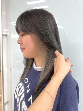 柔らかインナーカラー