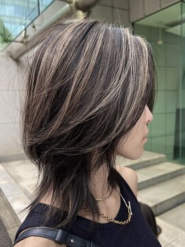 ウィルゴ(VIRGO) 40代50代60代白髪ぼかしハイライト/アッシュグレーハイライト