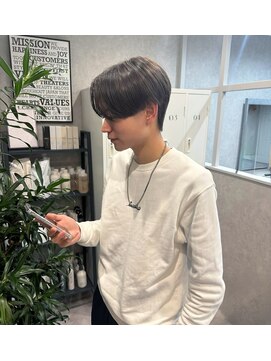 ソヨン 本厚木店(SOYON) バーガンディ/パイルツイスト/ブリーチカラー