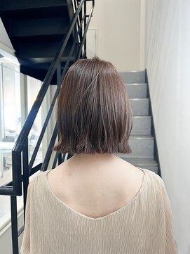 デイジー(Daisy) 似合わせカット　ヘーゼルベージュ　ボブ