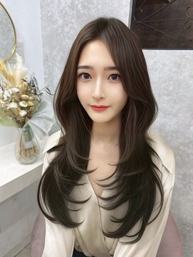 LOE【ロエ】大宮 イメチェン/アンブレラカラー/前髪/ピンクベージュ[大宮]