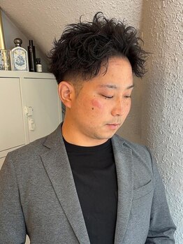 テラス 大曽根(TERAS)の写真/【大曽根/森下】20~40代のビジネスマン必見◎清潔感と好印象を与えるON/OFF自在な優秀ヘアを提案。