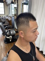 アクシス 津田沼(AXIS)&nbsp;刈り上げスキンフェードカット/ベリーショートメンズ/夏髪型