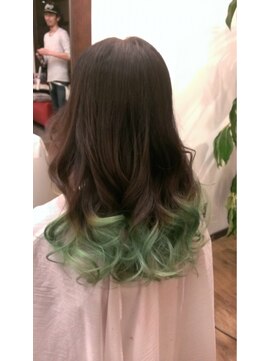 フリーク つくば店(FREAK) アイスミントグリーン　グラデーションカラー