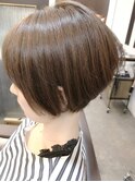 大人上品ショートボブ★チーフ山本