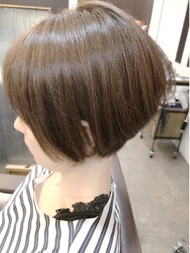 グリームス ヘアデザイン(GLEAMS Hair Design) 大人上品ショートボブ★チーフ山本