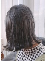 ヘアー スタイリスト(hair STYLIST)&nbsp;ブルーアッシュカラー