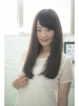 ヘアーミューズ リベロ(hair muse Livero) 【Livero】ナチュラルストレート×ブランジュ 2