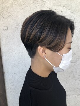 ダブル(W) レディース トランクス風ショート