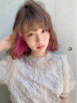 フラミューム 藤沢(flammeum) ゆるふわインナーボブ