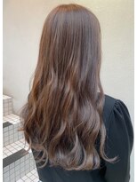 フロート 小阪店(float)&nbsp;ゆるウェーブ_小顔,オリーブカラー,ハイライトカラー