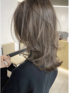 ウェイズ トウキョウ(Ways TOKYO) 淡色★シークレットハイライト くすみベージュ ダブルカラー