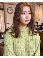 コレット ヘアー 大通(Colette hair) フェイスフレーミング☆カシスベージュ