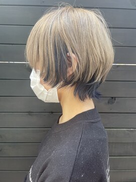 ヘアラウンジ アングゥ(hair lounge ungu) マッシュウルフ