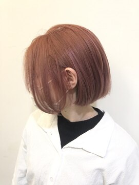 オルロバイイザ(ORLO by IZA) コーラルピンクボブ