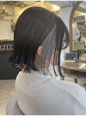 イヤリングカラー_ホワイトベージュ_ボブ【Lostcity横浜】