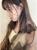 マイル 渋谷(mile)&nbsp;アッシュベージュ×ぷつっとカット