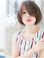 モッズヘア 越谷(mod's hair)&nbsp;小顔アシンメトリー＆前下がり抜け感大人ボブc5越谷20代30代40代