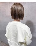 ローライトボブ(お客様スタイル)