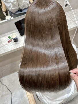 ジーナ 本八幡(Zina) 大人かわいい20代30代40代小顔ショコラベージュ　Zina本八幡