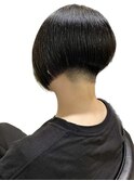 【ウエジ】ブリーチダブカラー姫カットウルフ刈り上げ