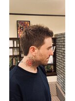 スカイマスターバーバー 渋谷(SKY MASTER BARBER)&nbsp;刈上げないショートスタイル【理容室/フェード/ヘッドスパ】