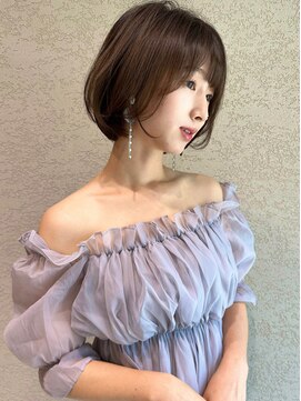 ロンド アンブル 四条烏丸(Lond ambre) オトナの色気漂うゆったりショートボブ