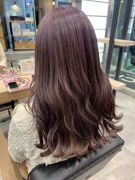 ラック 本厚木店(LUCK) ピンクパープル/ハイトーン/ケアブリーチ/ブリーチ