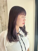 リノ(Lino)&nbsp;10代20代【髪質改善カラー】透明感ラベンダーグレージュ