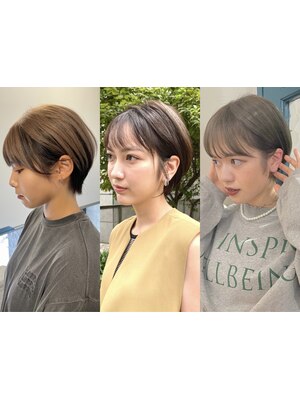 カット技術の上手さを証明するLianのショート!!どの角度から見ても完璧なヘアは大人女性から絶大な支持。