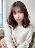 ♪大人可愛いワンカールミディ美髪20代30代40代高田馬場