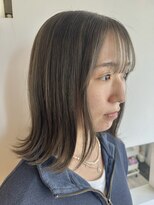 トロニー(TLONY)&nbsp;オリーブグレージュ　ブリーチ　stylist/miaki